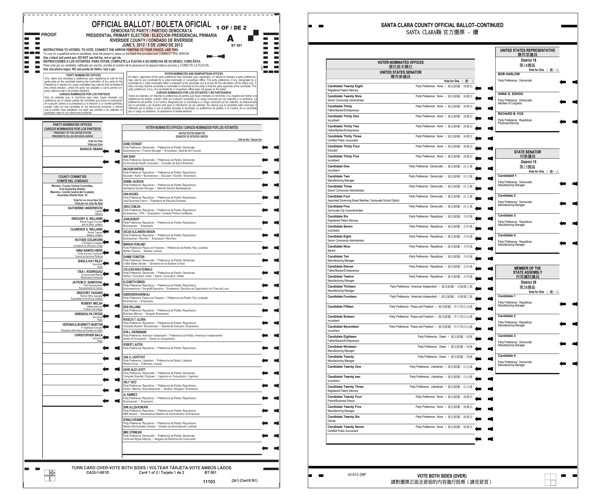 Ballot image double wide column