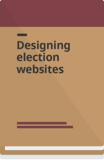 Designing Election Websites Bookcover
